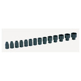 14 Pc. 1/4'' Surface Drive Standard Metric Set