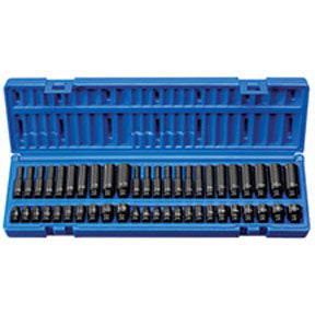1/4''Dr Std&Dp Sae/Mm Skt Set