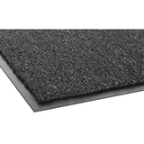 Rely-On Olefin 3'x6' Charcoal Wiper Mat