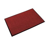Rely-On Olefin 3'x6' Castellan Red Wiper Mat