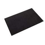Rely-On Olefin 4'x8' Black Wiper Mat