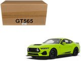 2025 Ford Mustang RTR Spec3 Lime Green 1/18 Model Car by GT Spirit