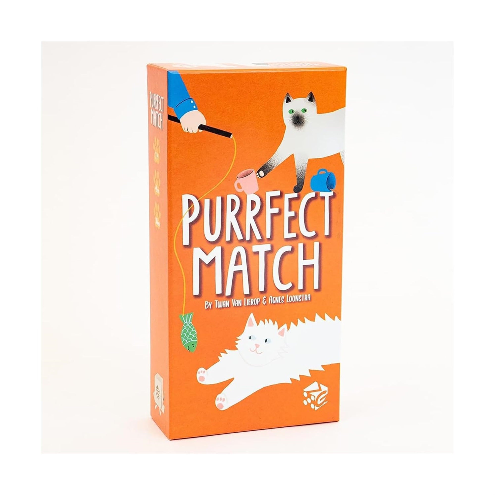 Greater Than Games: Purrfect Match - Collection Card Game, Hand Management, Matching Pairs, Family Ages 8+, 2-4 Players, 20-30 M