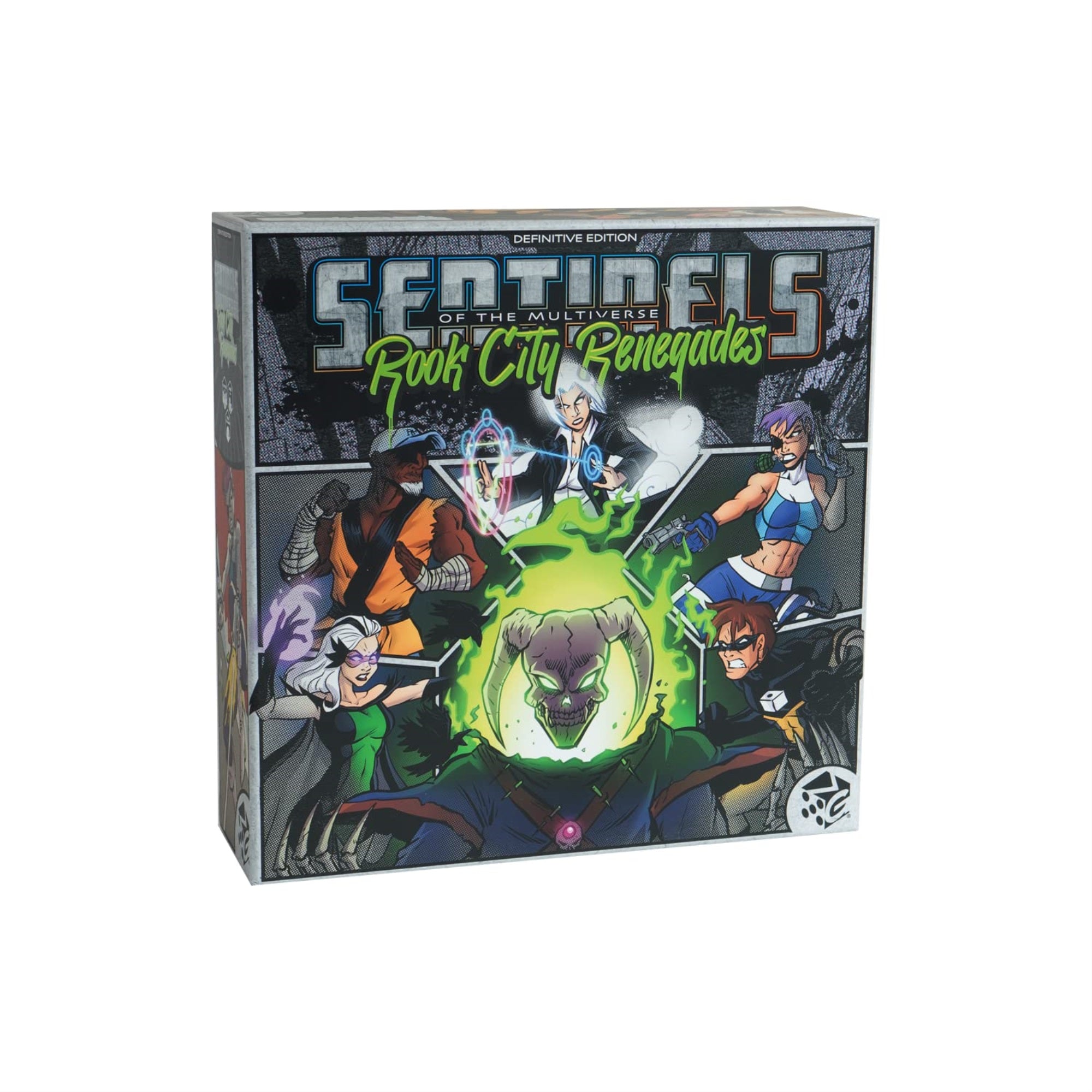 Greater Than Games | Sentinels Of The Multiverse: Rook City Renegades |Expansion To Award-Wining Base Game Sentinels Of The Muli