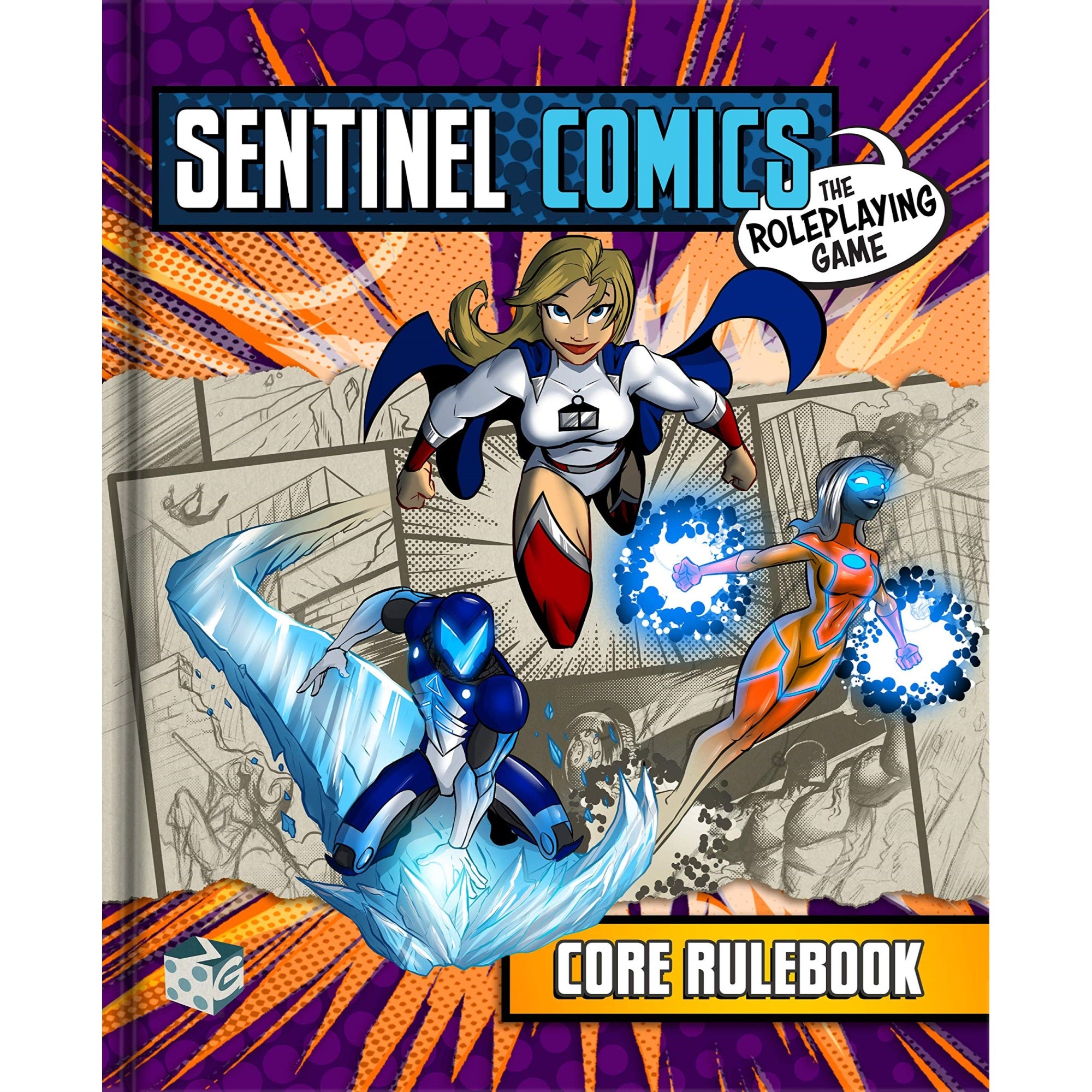 Greater Than Games: Sentinel Comics, The Roleplaying Game Core Rulebook, Storytelling Book Of Heroes And Villains, 2 Player Game