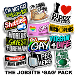 The Jobsite 'GAG' Sticker Pack