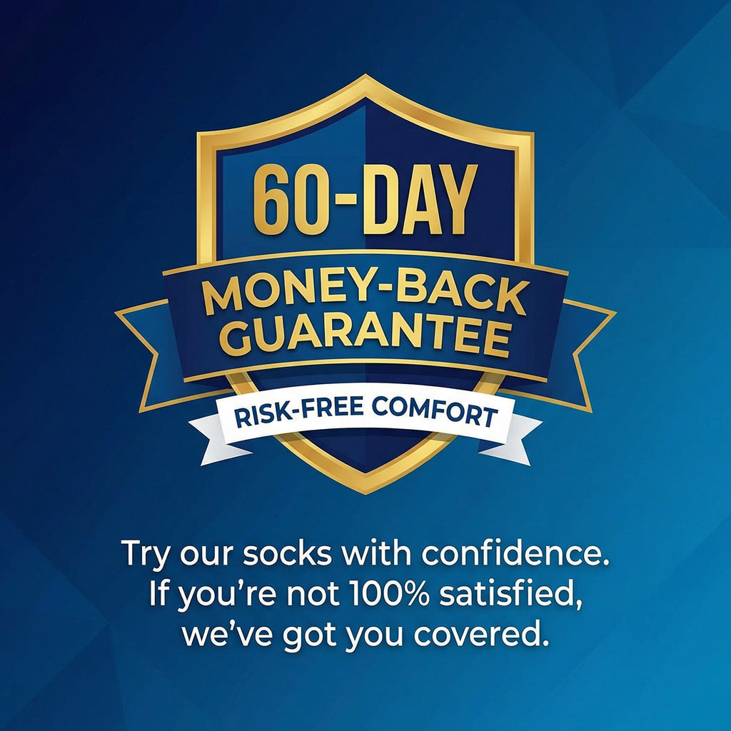 Widest Non-Binding Bamboo Crew Socks for Edema & Sensitive Feet