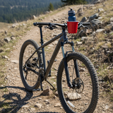 Red Bicycle Handlebar Cup Holder