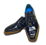 Maurice Custom Ghost Alligator Oxford- Grey