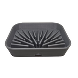 Tactical Soap Saver Soap Dish 1-Piece Gray
