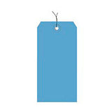 Global Industrial Shipping Tag Pre Wired#1 2-3/4L X 1-3/8W Dark Blue 1000/Pack