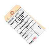 Global Industrial 2 Part Carbonless Inv. Tag 9500-9999 #8 6-1/4L X 3-1/8W 500/Pk