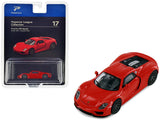 Porsche 918 Spyder Guards Red Hypercar League Collection 1/64 Diecast Model Car by PosterCars