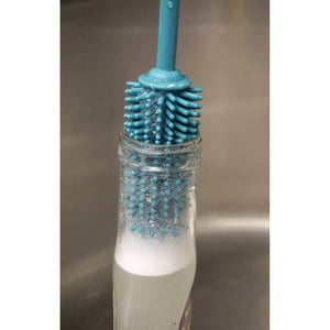 Rsvp Silicone Bottle Brush - Turquoise