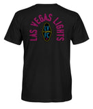 Las Vegas Lights True Glory Heavyweight Cotton T-Shirt- Black
