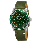 Mathey-Tissot Mathy Vintage Automatic Leather Strap Green Dial H900Atlv MenS Watch