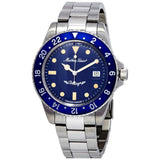 Mathey-Tissot Mathy Vintage Automatic Stainless Steel Blue Dial H901Atbu 100M MenS Watch