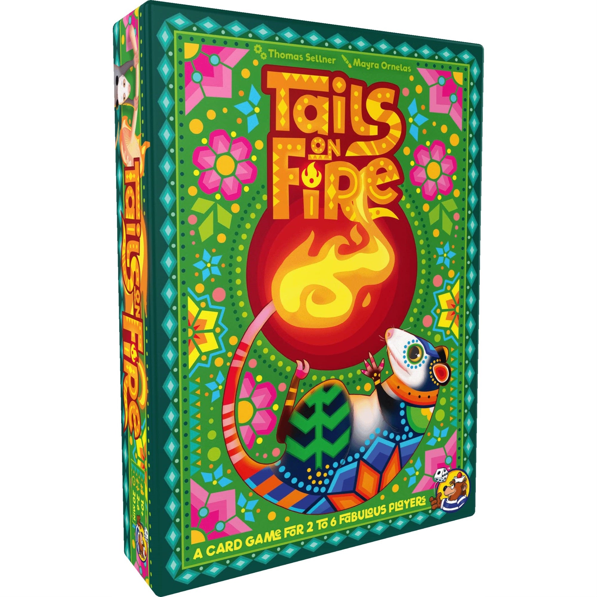 Heidelbr Games Tail On Fire | A Very Interactive Card Game For 2-6 Players In Which Chosing The Best 3 Cards For One Round Becom