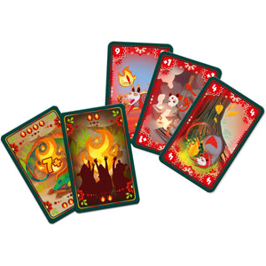Heidelbr Games Tail On Fire | A Very Interactive Card Game For 2-6 Players In Which Chosing The Best 3 Cards For One Round Becom