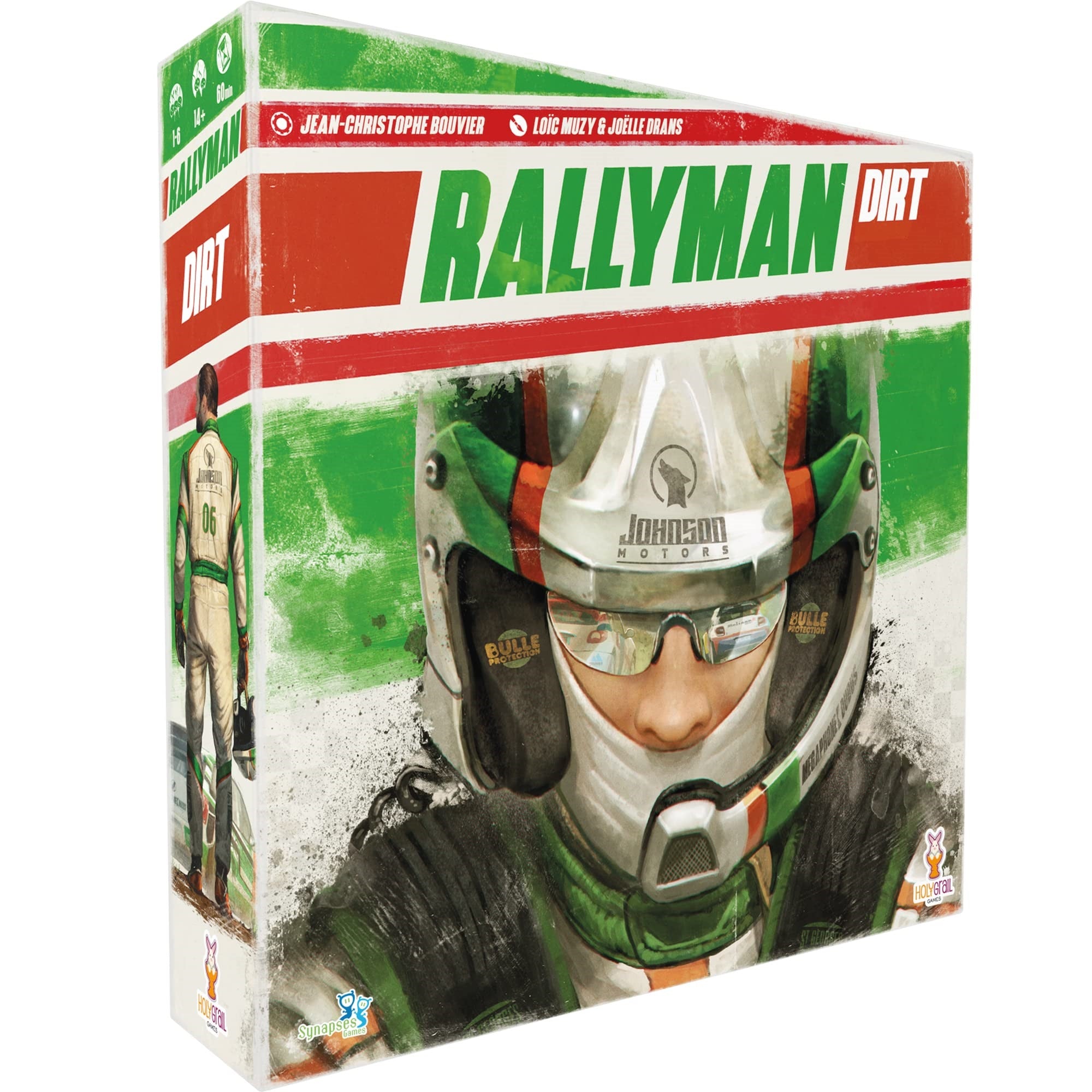 Holy Grail Games Rallyman: Dirt - Dice Based Racing Game, Ages 14+, 1-6 Players