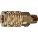 13-125 Tru-Flate Series Push-to-Connect 1/4 In. MNPT Coupler