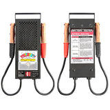 Battery Load Tester 6-12V 100A Battery Tester With Heavy Duty Insulated Copper Clips Carrying Handle For Automotive Repair