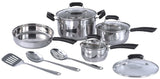 11Pc Stainless Steel Cookware Set