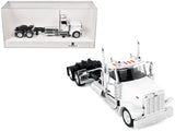 Peterbilt 589 2Axel Day Cab White 1/87 (HO) Plastic Model Car by HO Logistics