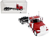 Peterbilt 589 2Axel Day Cab Red 1/87 (HO) Plastic Model Car by HO Logistics