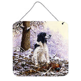 Caroline'S Treasures Springer Spaniel By Michael Herring Wall Or Door Hanging Prints Hmhe0008Ds66, 6Hx6W, Multicolor