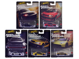 Fast & Furious 2025 5 piece Set M Diecast Model Cars by Hot Wheels