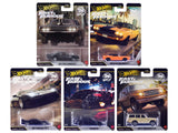 Fast & Furious 25th Anniversary 2026 5 piece Set Q Diecast Model Cars by Hot Wheels