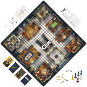 Hasbro Gaming Clue Board Game For Kids Ages 8 And Up, Reimagined Clue Game For 2-6 Players, Mystery Games, Detective Games, Fami