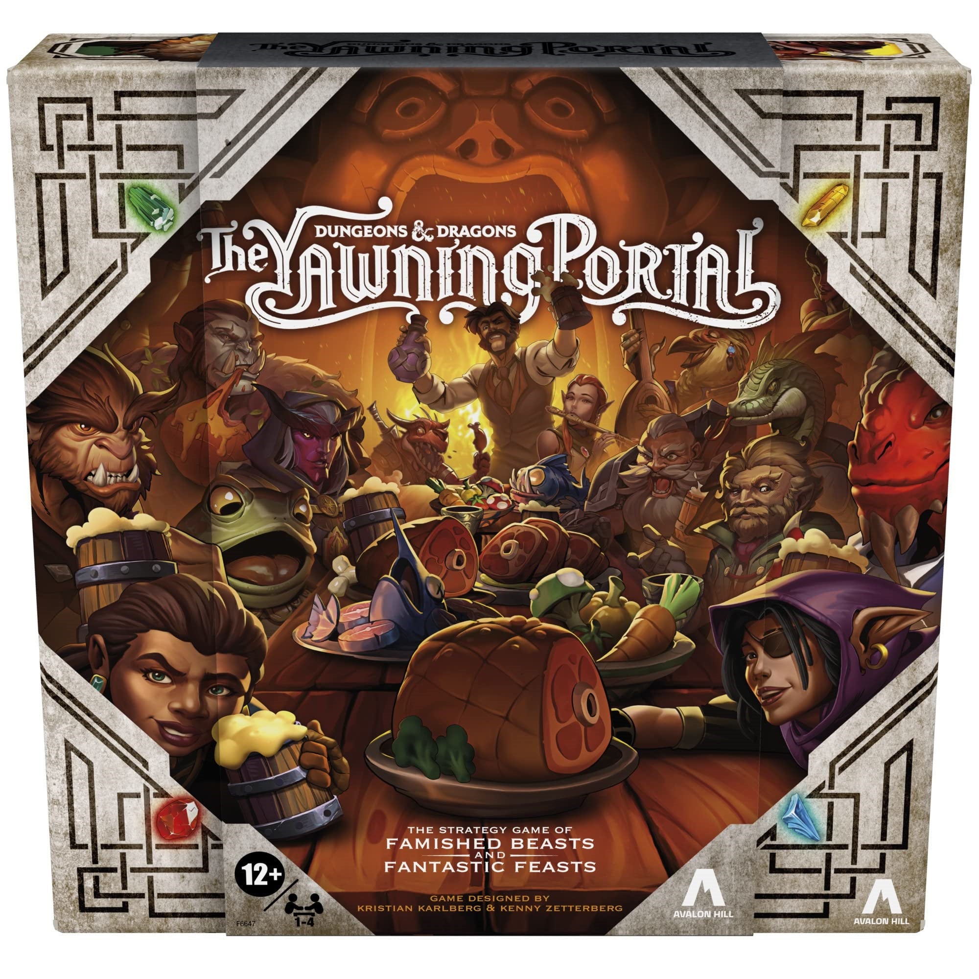 Dungeons & Dragons: The Yawning Portal Game, D&D Strategy Board Game For 1-4 Players, D&D Board Games For Ages 12 And Up, Family