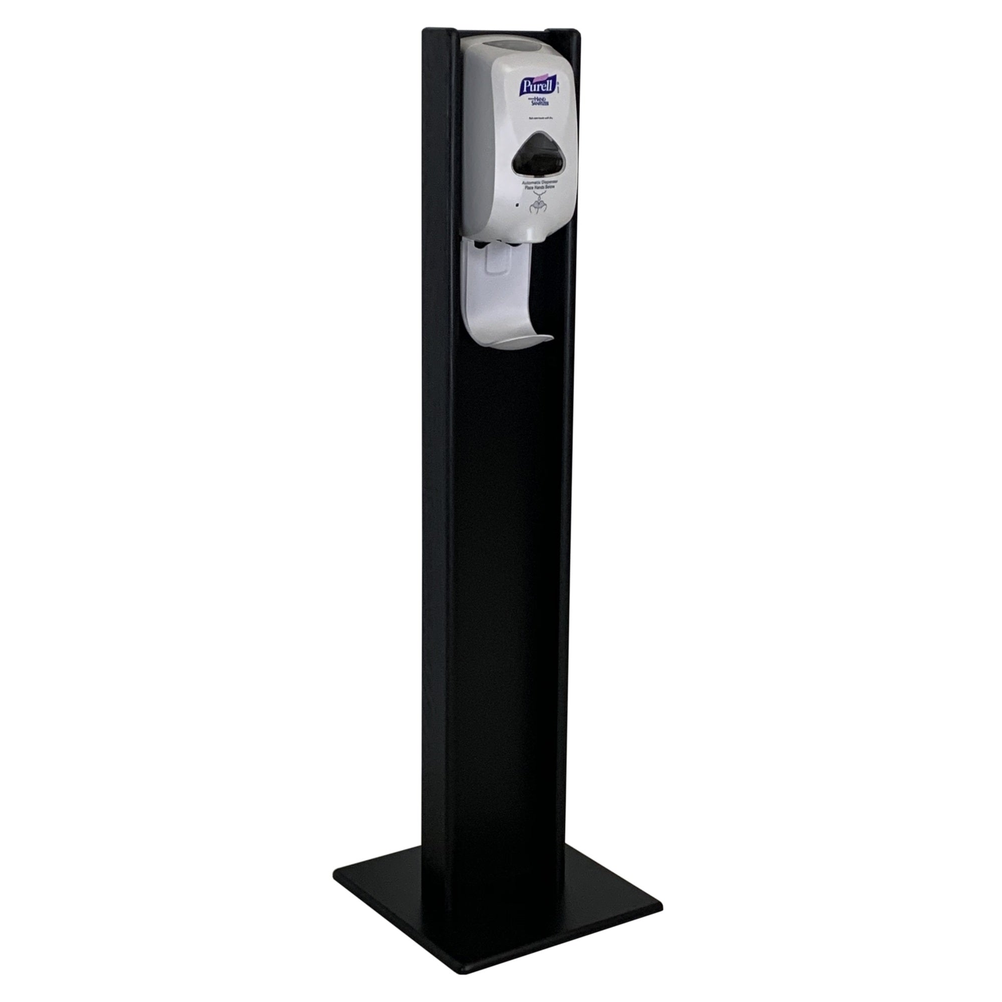 Hand Sanitizer Dispenser Stand, Black