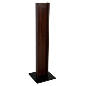 Hand Sanitizer Dispenser Stand, Mahogany