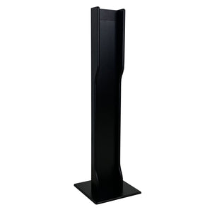 Hand Sanitizer Dispenser Stand, Elegant Design, Black