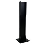 Hand Sanitizer Dispenser Stand, Elegant Design, Black
