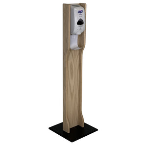 Hand Sanitizer Dispenser Stand, Elegant Design, Unfinished