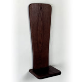 Wooden Mallet Hand Sanitizer Dispenser Wall Mount Rack, Mahogany