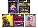 Pop Culture 2025 5 piece Set M Premium Series Diecast Model Cars by Hot Wheels
