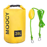 20L Tow rope Sand Sack 2-in-1 Sand Anchor Drift Bag Waterproof Dry Bag Sand Anchor Dock line for Kayak Jet Ski Rowing Small Boat