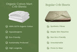 Sateen Baby Crib Sheets