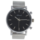 AG618206 Silver Stainless Steel Mesh Bracelet Watch by Antoneli for Women 1 Pc Watch