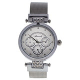 AL070409 Silver Stainless Steel Mesh Bracelet Watch by Antoneli for Women 1 Pc Watch