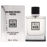 Free Man by New Brand for Men - 3.3 oz EDT Spray