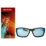 Solize Never Gonna Leave Charcoal to Blue by DelSol for Unisex 1 Pc Sunglasses