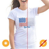 Kids Crew Tee Tropical Americana by DelSol for Kids 1 Pc TShirt (YXS)