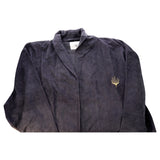 Bathrobe Charcoal by Tara for Unisex 1 Pc Bathrobe (OSFM)