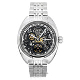 Ingersoll The Wrangler Stainless Steel Black Skeleton Dial Automatic I16901 MenS Watch